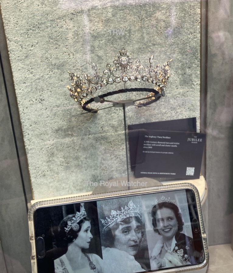 The Royal Watcher on Twitter "The Anglesey Tiara on display at 'Power