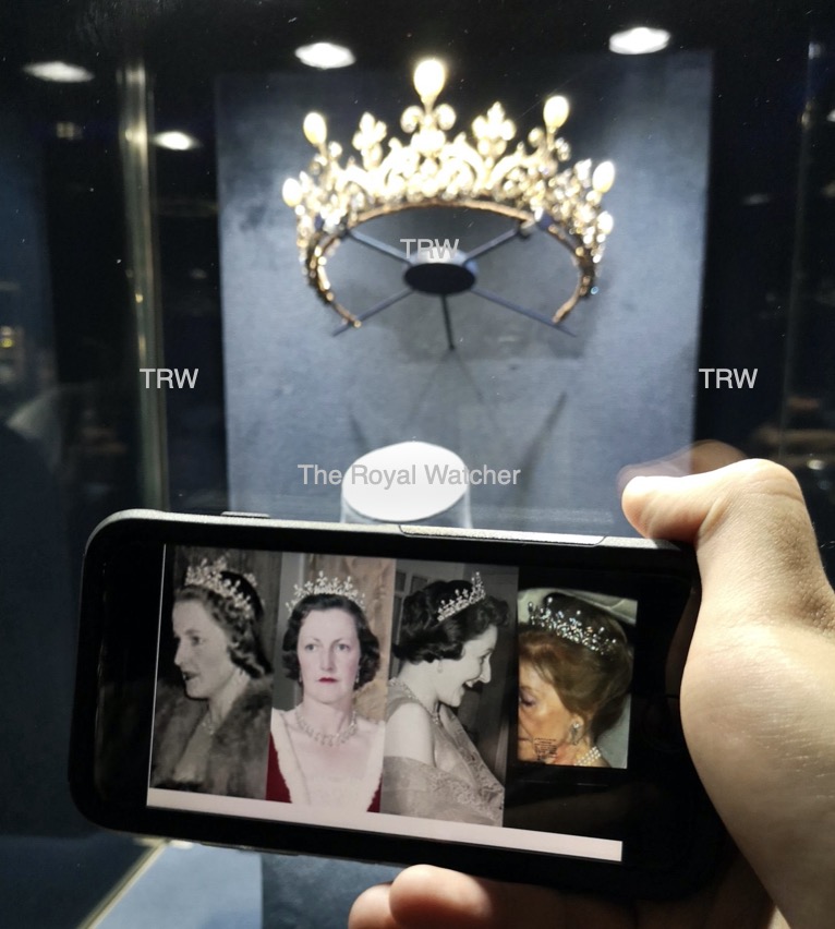 The Royal Watcher on Twitter "The Norfolk/Herries Tiara on display at