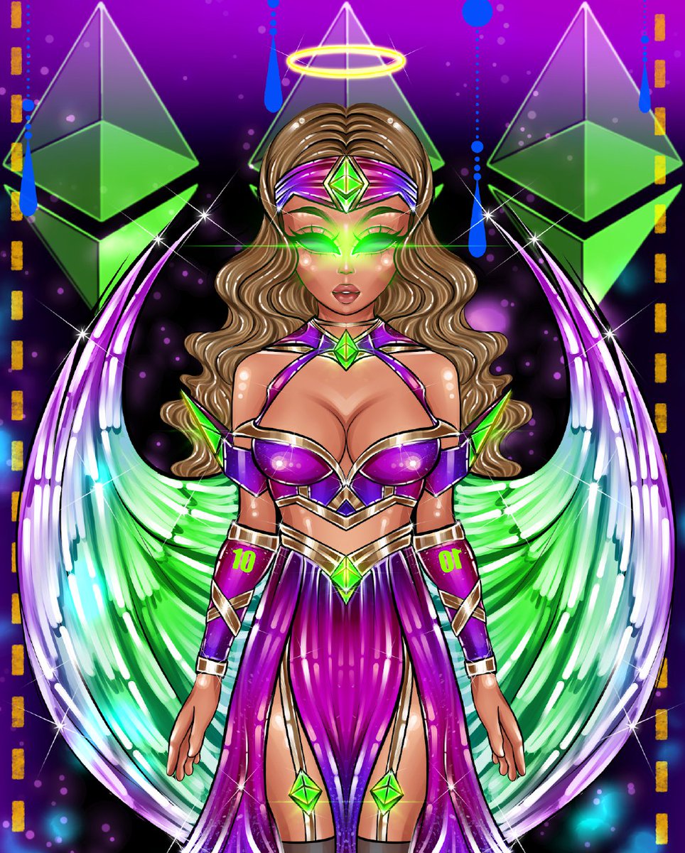 🎉The tenth anniversary part!) in front of you:
🔥BEATRICE #10 🔥
💚THE GUARDIAN OF ETHEREUM💚
🔥Price: 0.04 $ETH🔥
opensea.io/assets/ethereu…
P.s. The last art work at this price)🤫😉
#NFTCommunity #FairArtNft #etherstulist #Benjaminbitcoin