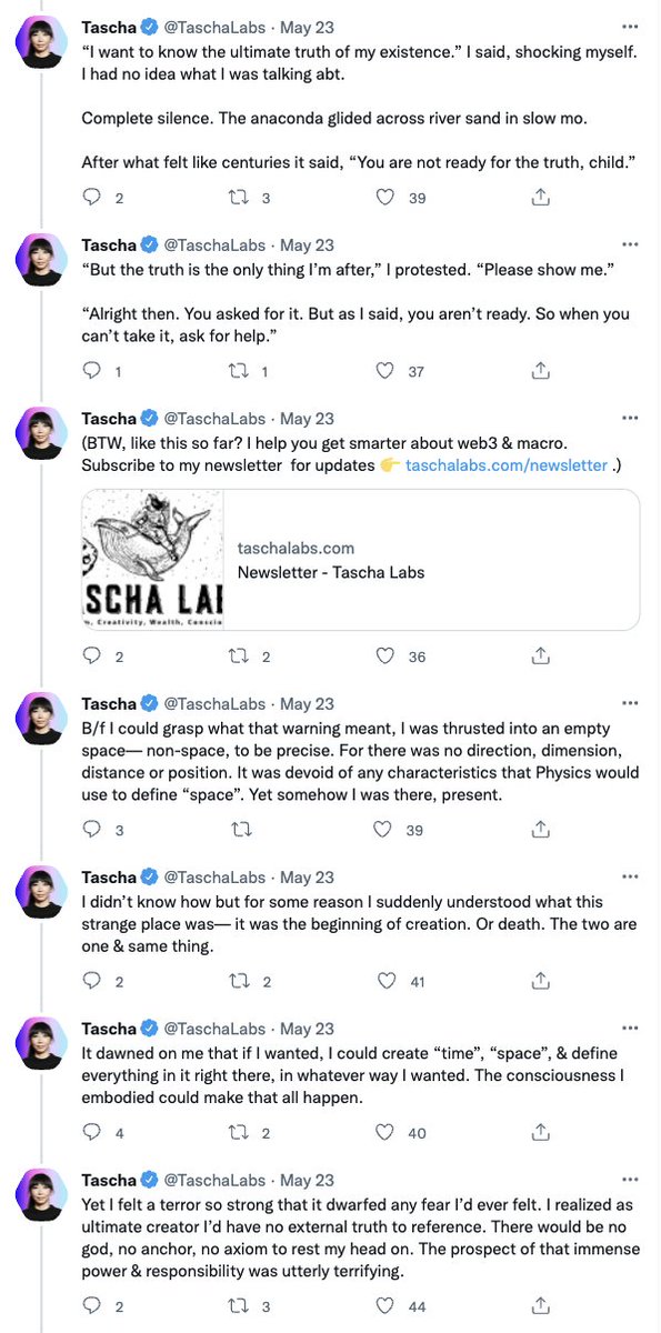 molly0xFFF's tweet photo. what stage of the hype cycle is "the ayahuasca anaconda taught me to predict the future and i know web3 isn't dead"? https://t.co/aYG2tLEDUq