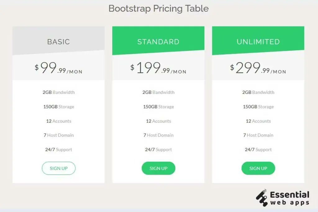 essentialwa's tweet photo. 🔗https://t.co/Pqyi6O1SwV

💥Bootstrap Pricing Table
💥easy responsive css3 pricing tables
💥easy responsive css3 pricing tables

#CSS3 #HTML5 #FrontEnd #javascript #pricingtable #UI #uidesign #codepen #responsive #csscodes #csscards #CodeNewbie #BlogPost #animation  @essentialwa https://t.co/cofnHpo1GI