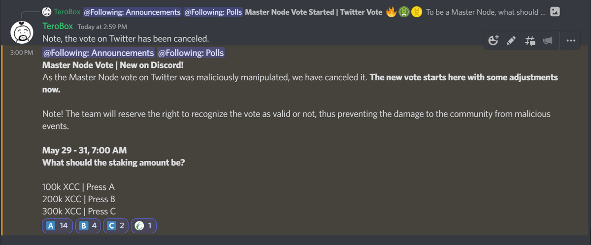 Official Chives XCC tweet media