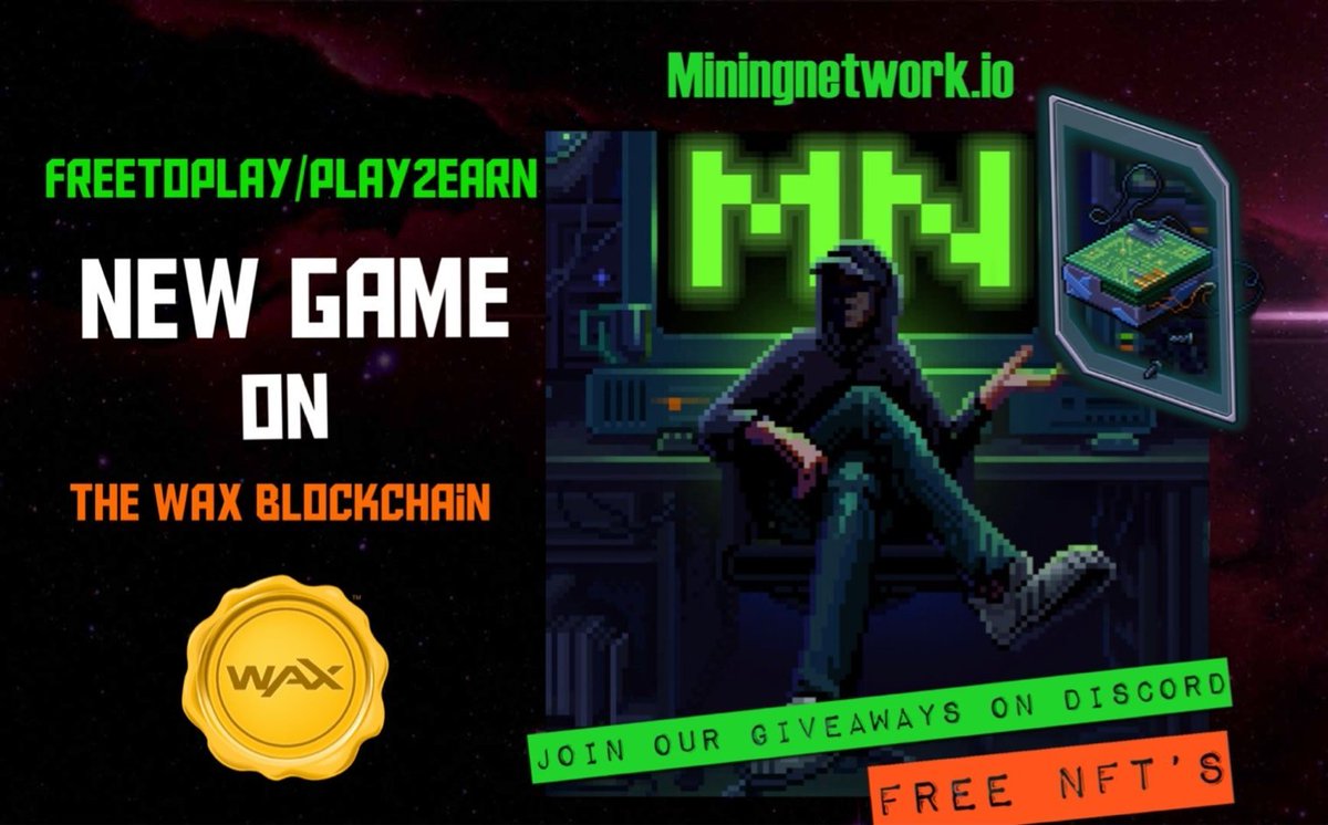 dAPP3rgents's tweet photo. In our next episode, we will be reviewing the new game @MiningNetwork_1 on the @WAX_io. We're mining at 5.066 SH/s already! #blockchaingame #NFTGame #NFTshill #CryptoGaming #NFTCommmunity #dappergents
Subscribe to our YouTube:
https://t.co/WvGPDZ4QsO https://t.co/YHfP6GEVYL
