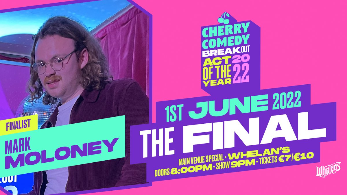 Cherry Comedy 🍒 Live at Whelan's tweet media