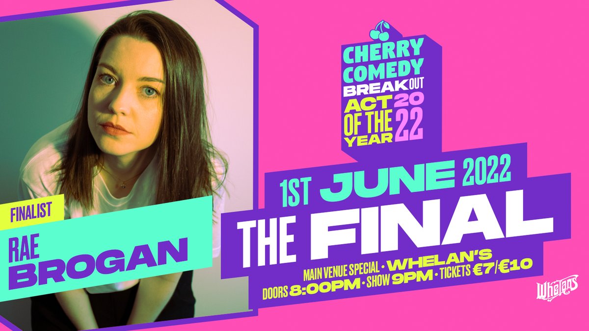 Cherry Comedy 🍒 Live at Whelan's tweet media