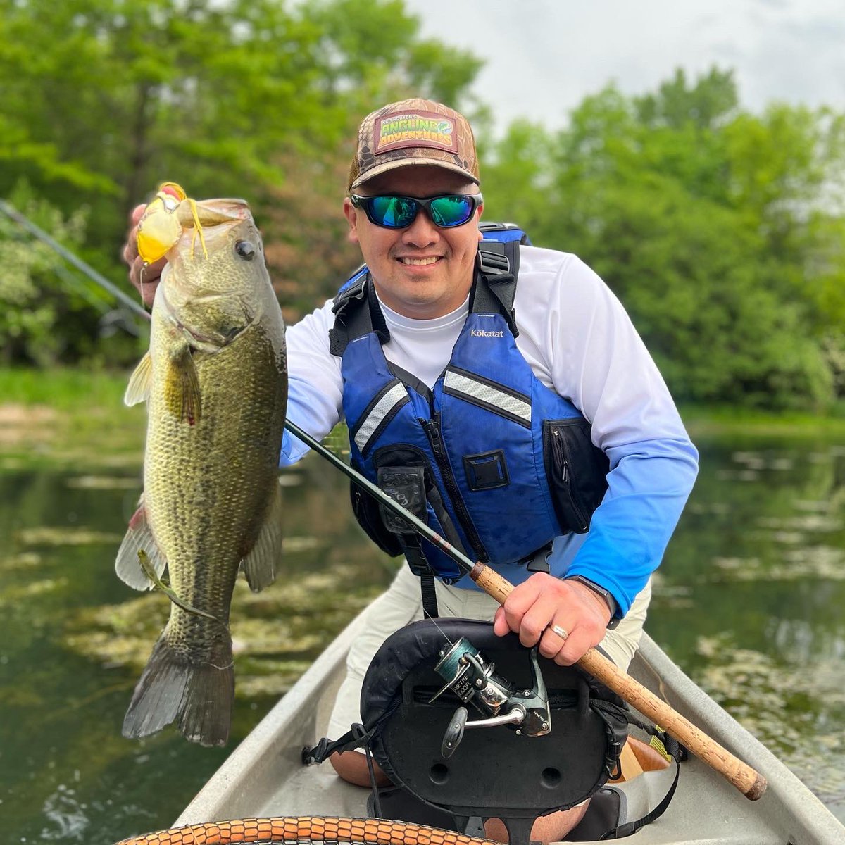 NamNguyenAngler's tweet photo. Unsettling weather but managed to get out for an hour chucking topwater frogs for largies. A fun morning now home safe and sound. https://t.co/P694XQk7QN