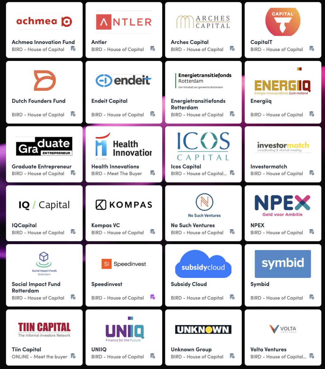 Whether you're a #startup #founder looking for #seed, series A/B, #growthcapital, #debtfinancing or #subsidy: meet Dutch and international investors during #Upstream2022 House of Capital this Tuesday May 31st Live in #Rotterdam. upstreamfestival.com