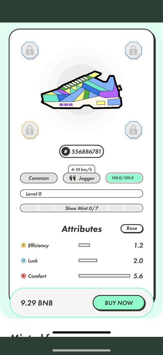 OussamaEssabri4's tweet image. 🎁 Concours STEPN 🎁 
Une Chaussure jogger fraîchement mint à gagner 

Tirage au sort le 31 mai 2022 à 20h

Bonne chance pour participer : 

💎 RT + LIKE 💓 
💎 FOLLOW  
🍀 Bonne chance 🍀 

#STEPN #stepngiveaway #crypto #elrond #MoveToEarn #giveaway #nft #bnb   #ETH #Btc