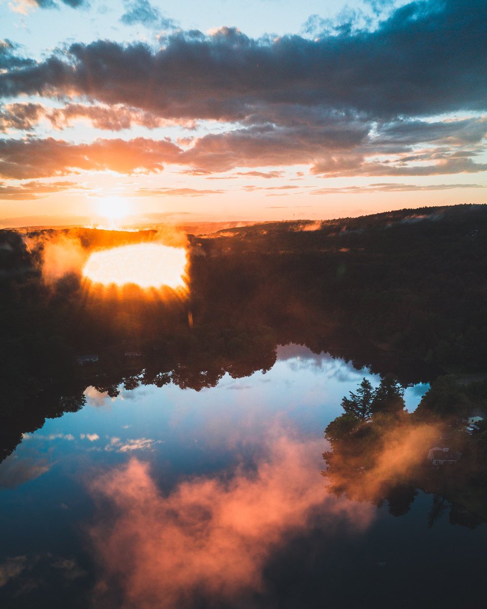 Got out for a shoot after the storm last night here in New England. #dji #landscapephotography #landscapedronephotography #justsendit #backroadsofnewengland