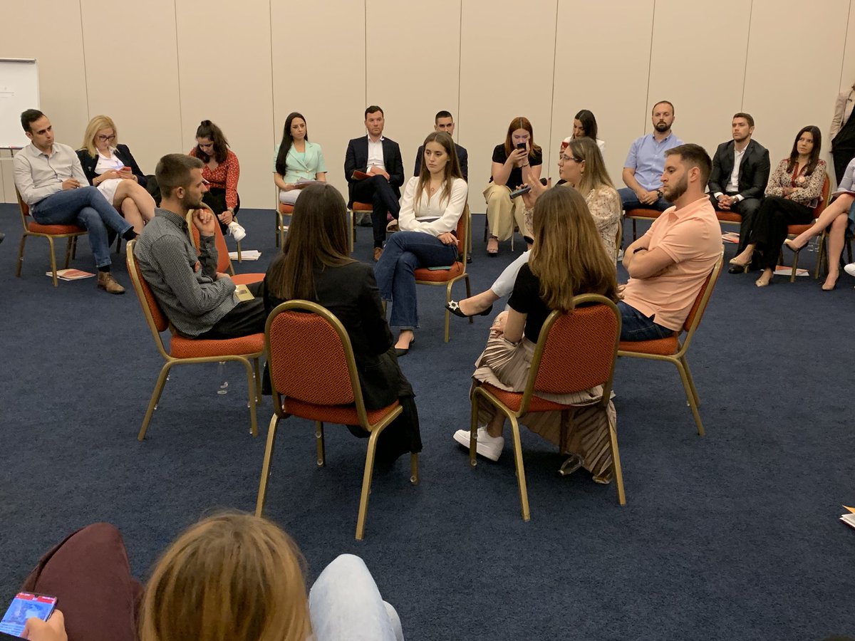 mrpaulmccarthy's tweet photo. Impressive group of future leaders at @ALPI_leaders Regional Forum in Montenegro organized by @IRIglobal. 50 representatives from six Western Balkan countries discussing regional solutions to regional problems.  Thanks to @NEDemocracy for supporting this initiative! https://t.co/t12hkK670x