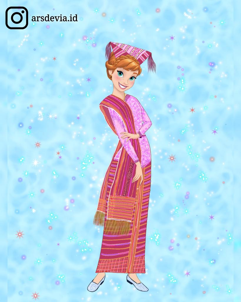 arsdevia's tweet image. You'll never walk alone (YNWA) like Elsa br. Perangin-angin (Karo style) and Anna br. Saragih (Simalungun style)

#Disneyland #princess #frozen #drawingart #liverpool #indonesia