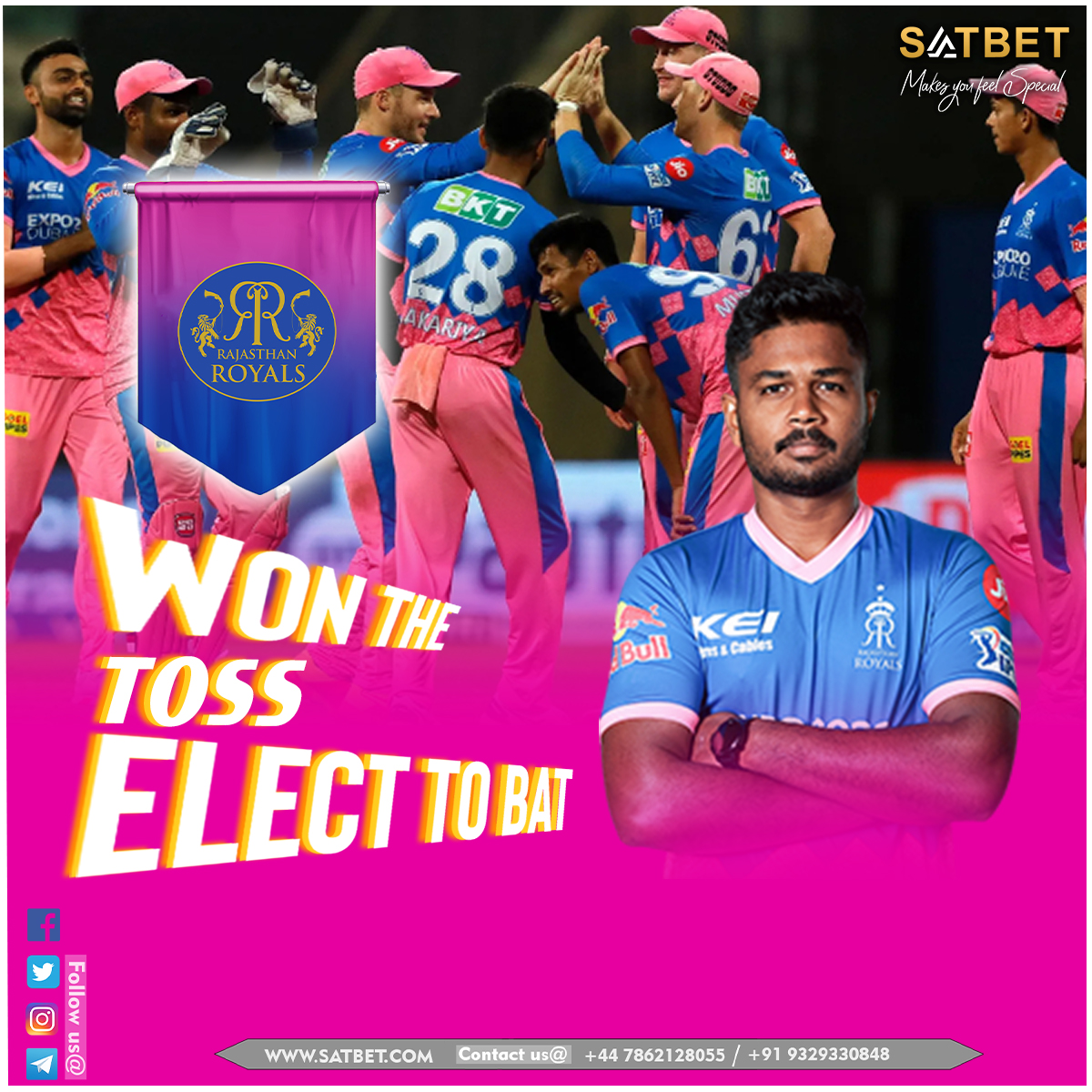 BetfairSites's tweet photo. RR won the #Toss and opt to BAT
#RR vs #GT
#IPL2022 #IPL #Iplstreaming
#iplfantasy #RRvsGT #GTvsRR
visit for IPL Live streaming
(https://t.co/4RU2891fwN) https://t.co/EupN46bi1l