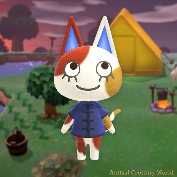 ACWorldBlog's tweet photo. Happy Birthday to Purrl! 🎉 🐱 #ACNH https://t.co/WrWz8RaHn5