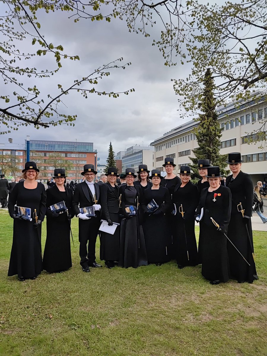Congratulations with PhD HSc promotion to Tytti-Maarit Ervasti, Mervi Hakala, Nina Hynninen, Outi Kajula, Markus Karttunen, Sinikka Lotvonen, Nina Lunkka, Kristina Mikkonen, Merja  Männistö, Niko Männikkö, Annukka Tuomikoski, Mari Lehtori Virtanen, Kirsti Ylitalo-Katajisto 🎩⚔️🙌