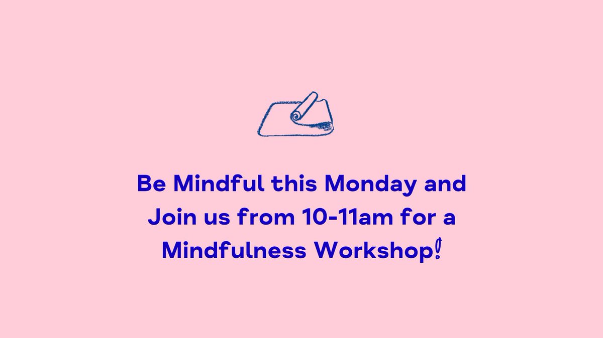 rb_mind's tweet photo. Are you feeling stressed? If this sounds like you then why not join our Mindfulness Workshop this Monday from 10-11am? Mindfulness can help us feel more present and can reduce anxiety.
Book here: https://t.co/8I2xh0kRDc
#MindfulnessMondays #Breathe #RBMind #Wellbeing https://t.co/e3KzeIGg22