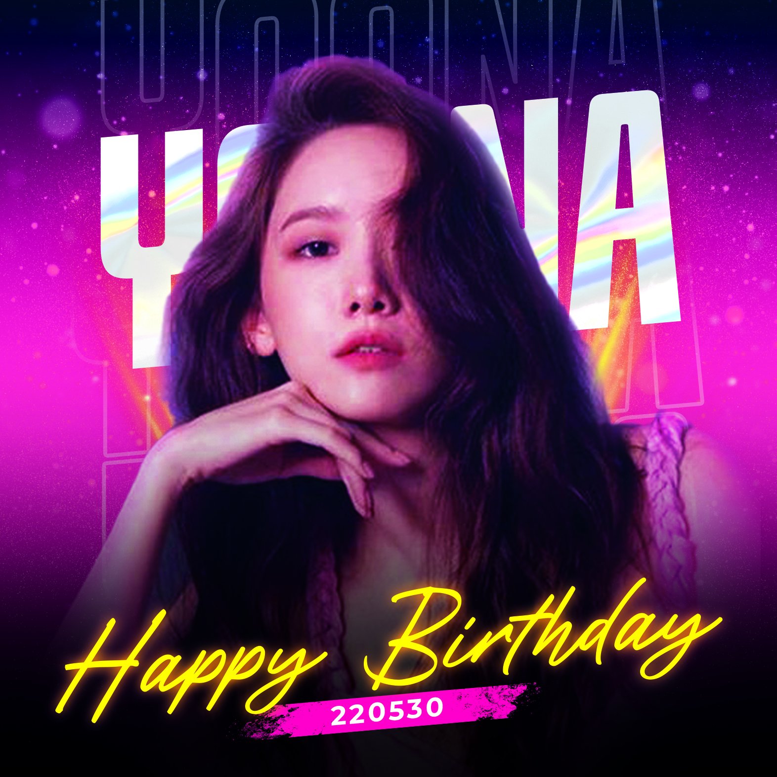 Happy Birthday Im YoonA!
~220530~       