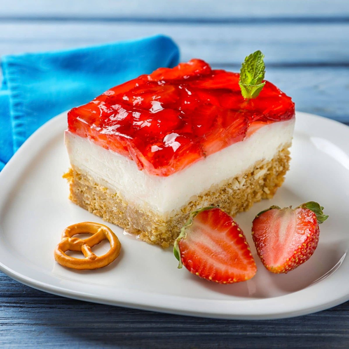 Strawberry Pretzel Salad {Easy Summer Dessert} dlvr.it/SRG5P1
