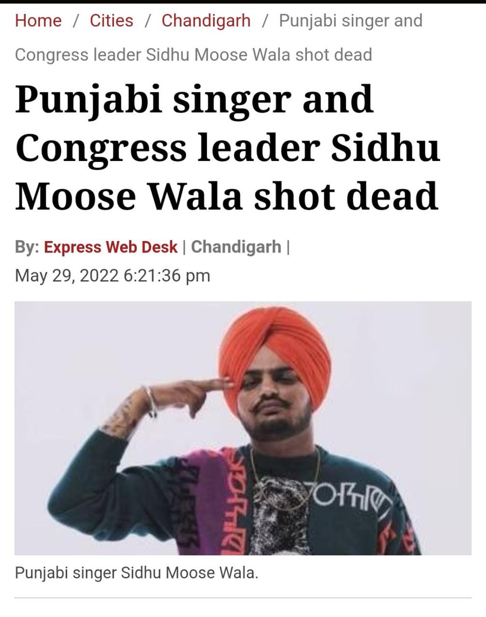 PhogatGajender's tweet photo. An artist cm @BhagwantMann became failed to save an artist @iSidhuMooseWala ..rip sidhu and shame on @BhagwantMann https://t.co/AK8ROgKbPJ