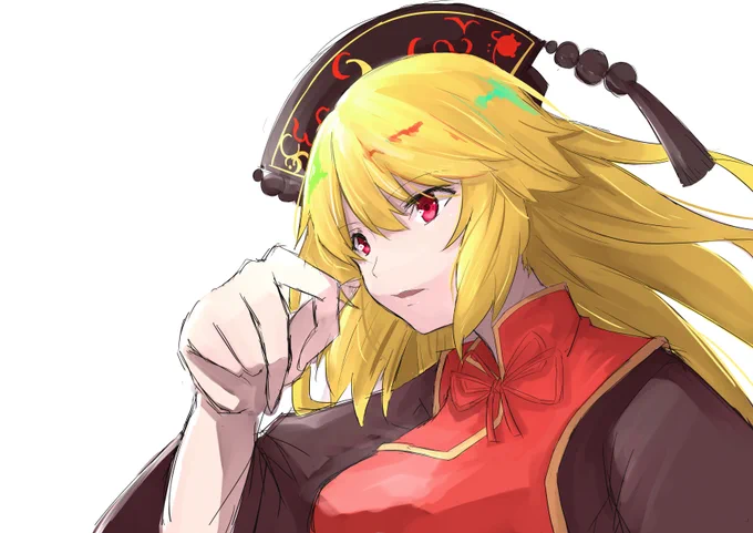 純狐+(10min)#深夜の真剣お絵描き60分一本勝負 