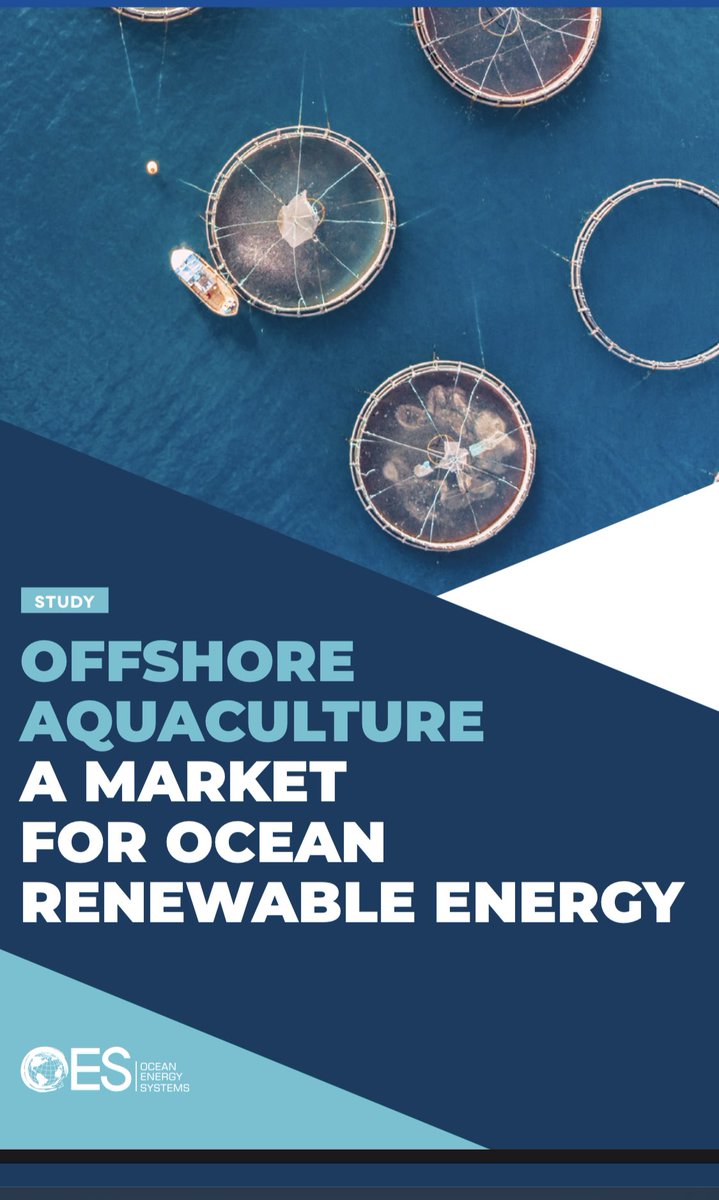 SovereignBlueOP's tweet photo. Ocean renewable energy (ORE) and offshore aquaculture are two industries that are likely compatible for co-location.
The overview, case studies, lesson learned, opportunities &amp; challenges of the co-location can be found in this great report👇 
https://t.co/BmO8Af7arW https://t.co/5KfotV73L1