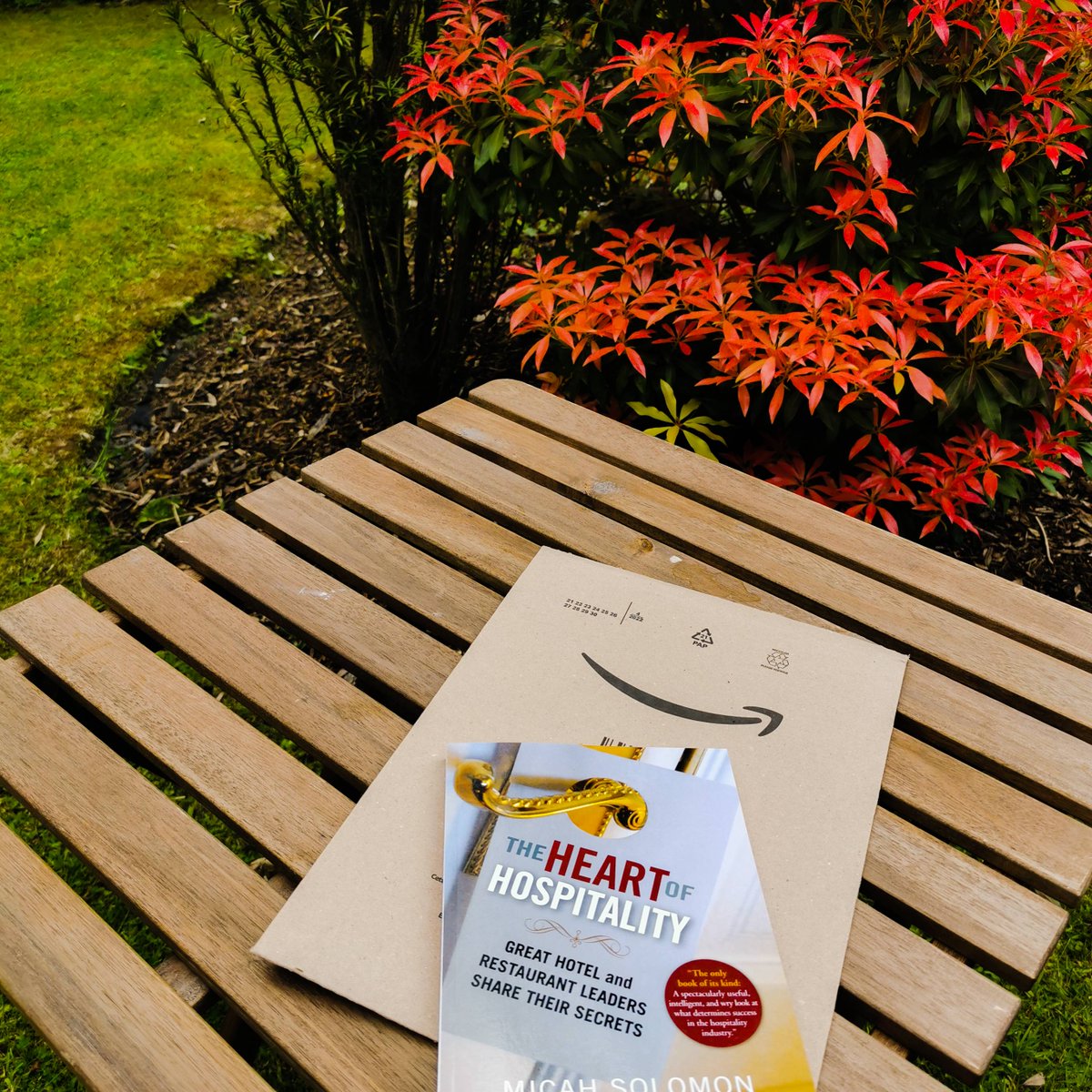 LamlashHouse's tweet photo. Even when hospitality events at Lamlash House are over, there's always more research to do to keep up-to-date with current hospitality thinking. #newbook #gardenreading #customercentred #forwardthinking #irvinevalley https://t.co/jR6NYCCV7C