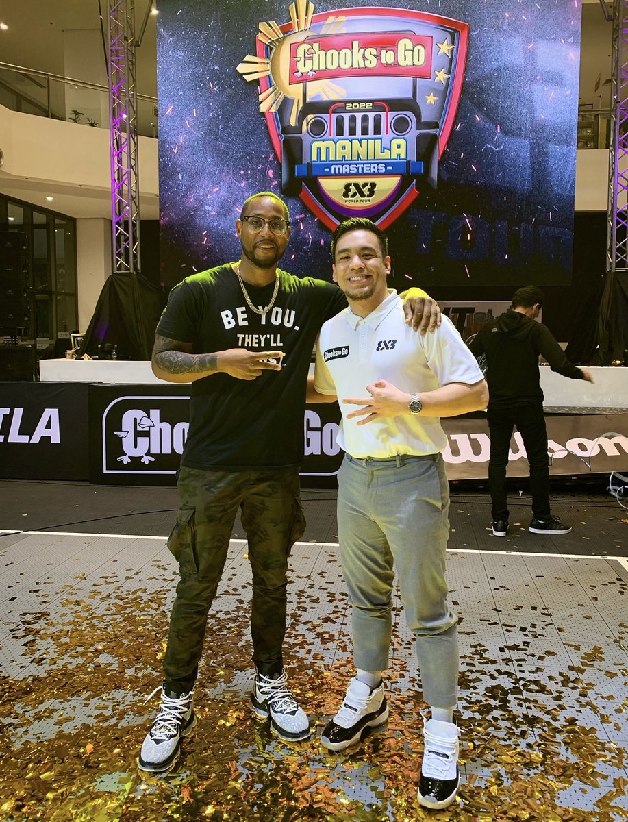 You know it’s a big event when <a href="/the_realkylem/">Kyle Montgomery</a> aka “The Voice” is present to provide the International Commentary! Hope you had an awesome time here in Manila! 🇵🇭 #3x3WT #3x3WTManila