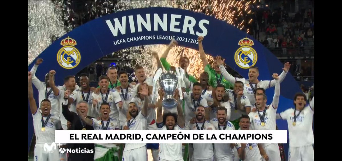 ... ¿Y otra vez el Real Madrid Campeón de Europa?...