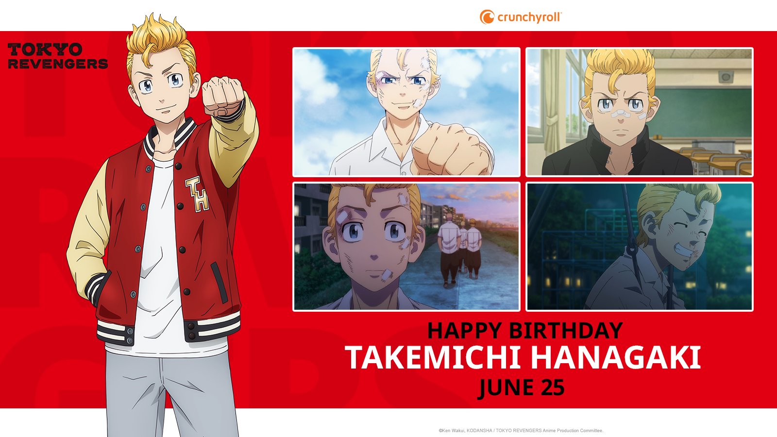 Crunchyroll.pt - (25/06) Feliz aniversário, Takemichi! 👊