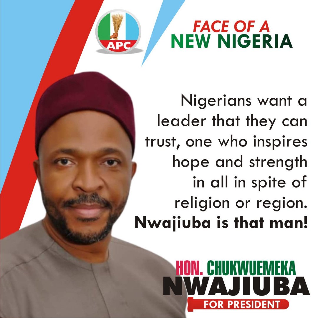 OfNwajiuba's tweet photo. Honourable Chukwuemeka Nwajiuba is a Detrabalised, Patriotic, Competent and Energetic Nigerian Ladened with the Passion to see a new Nigeria that all will be glad to call Home.
#HCN
#HereComesNwajiuba
#YesItIsPossible https://t.co/xMZUcpWZqZ