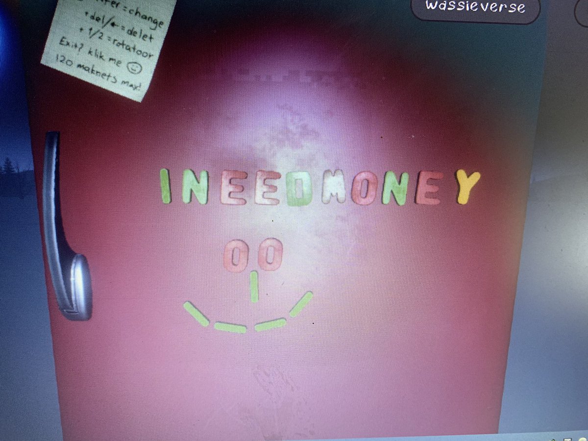 INE3DM0N3Y's tweet photo. @wassieverse @jo0l_ @wassieverse like this?! La esti je l’ai! 😅 https://t.co/xwrVwsv5h1