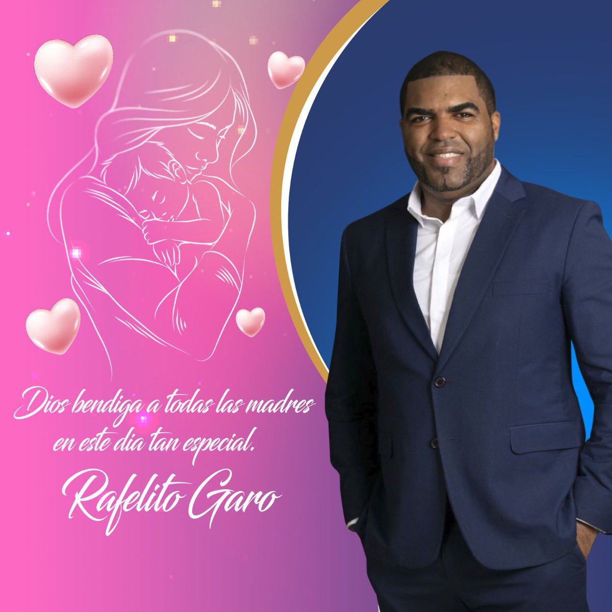 RafelitoGaro's tweet photo. Quiero felicitar a todas las madres Dominicanas en este día. Siempre e dicho que para mi todos los días deben ser dedicados a las madre. Nada como una mujer dedicada a su familia. Valoremos a la mujer porque sin ellas no somos nada.

#generacionimparable https://t.co/HYcLz15TH2