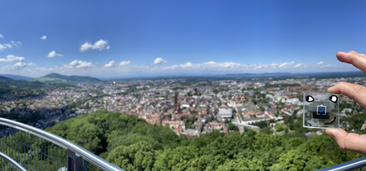 AlbrechtLab's tweet photo. Arrived in Freiburg for #TandemPV22 @FraunhoferISE 😊

Looking forward to see you!

#TandemOnTour https://t.co/Hru7UQgWiz