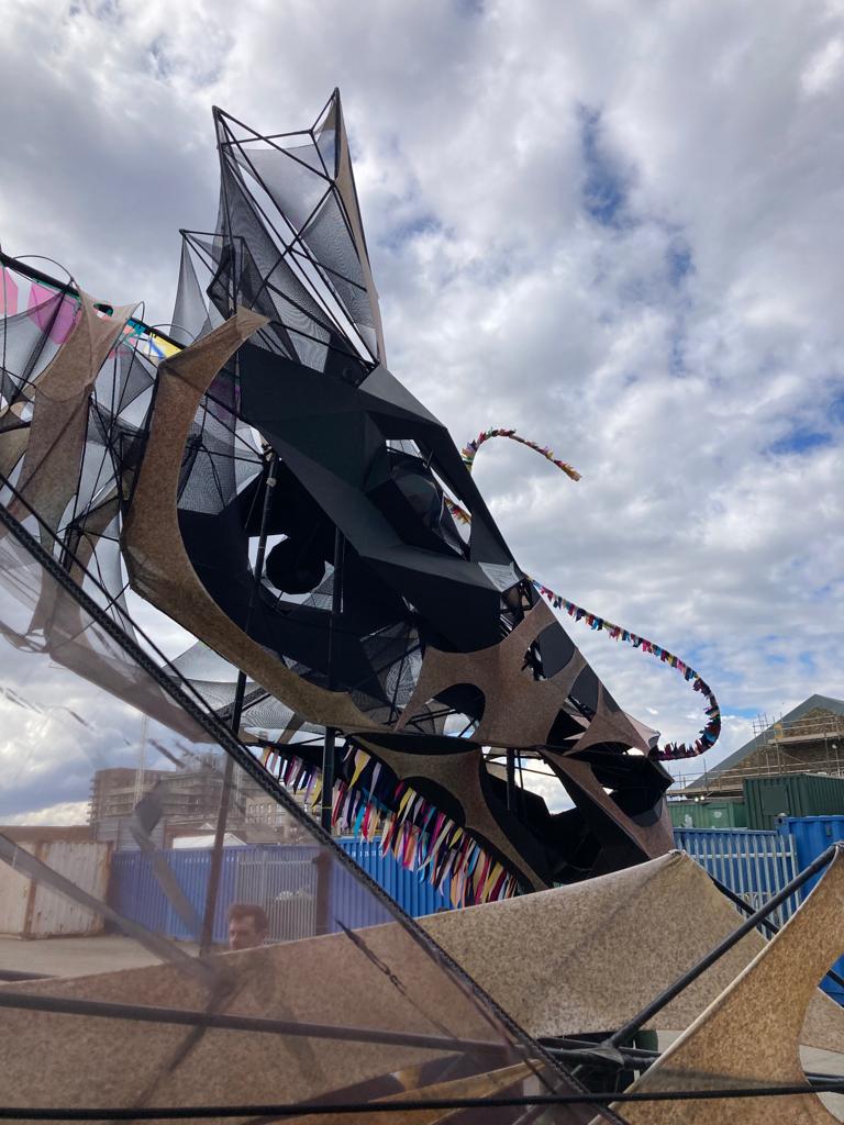 The energy is high, rehearsals have finally begun! It's so amazing to see the whole #TheHatchling team together as they start practicing for the <a href="/Jubilee_Pageant/">Platinum Jubilee Pageant</a>! With 30,000 having watched <a href="/TriggerStuff/">Trigger</a>'s dragon in #Plymouth who knows how many will see her this time... Will you?