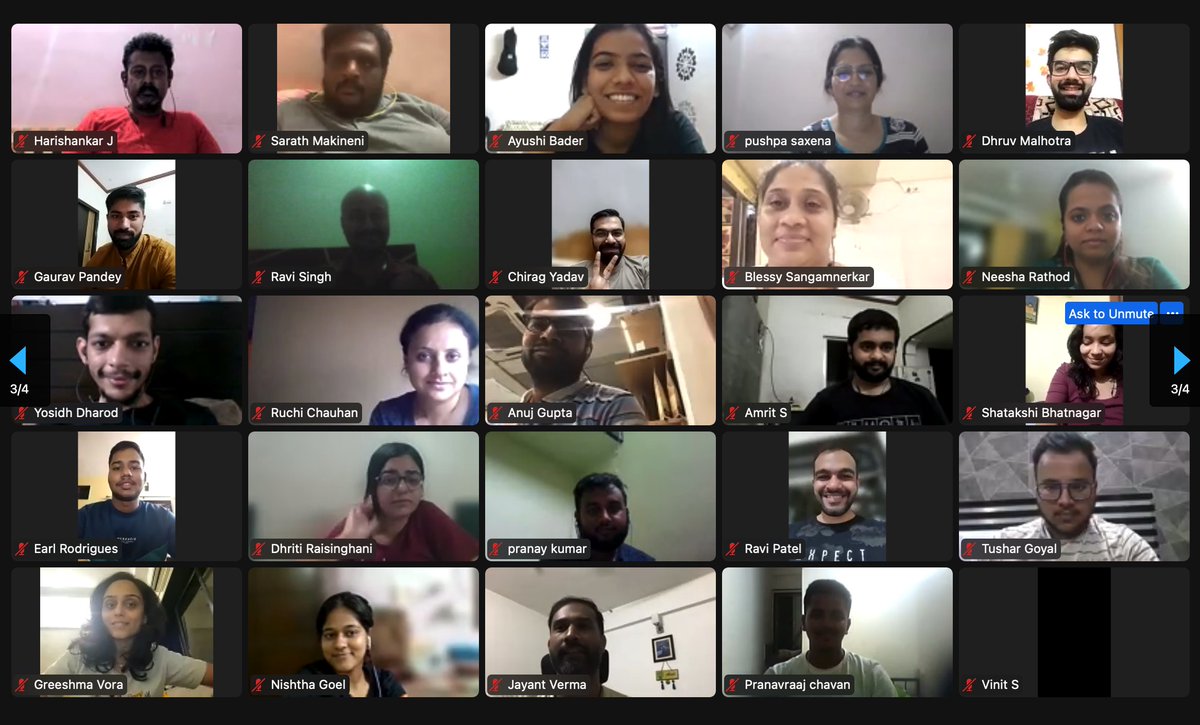 VaibhavSisinty's tweet photo. 400 people chose to not watch IPL and attend LinkedIn workshop 😍 https://t.co/xeChwJ9g7Z