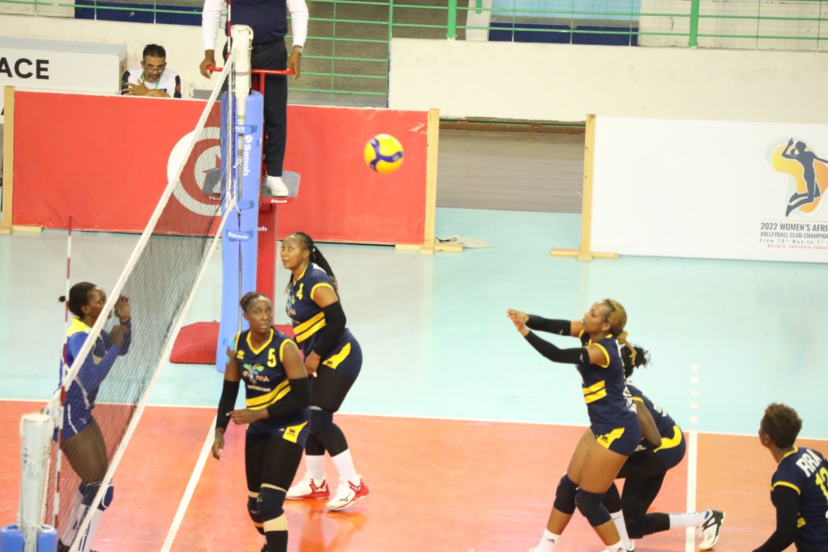 RRA_VC's tweet photo. CAVB Women's African Volleyball Club Championship
Round 10
Set 1:
RRA VC 25-14 Ndejje University

Set 2
RRA VC 25-16 Ndejje University https://t.co/G8pwDpuuDn