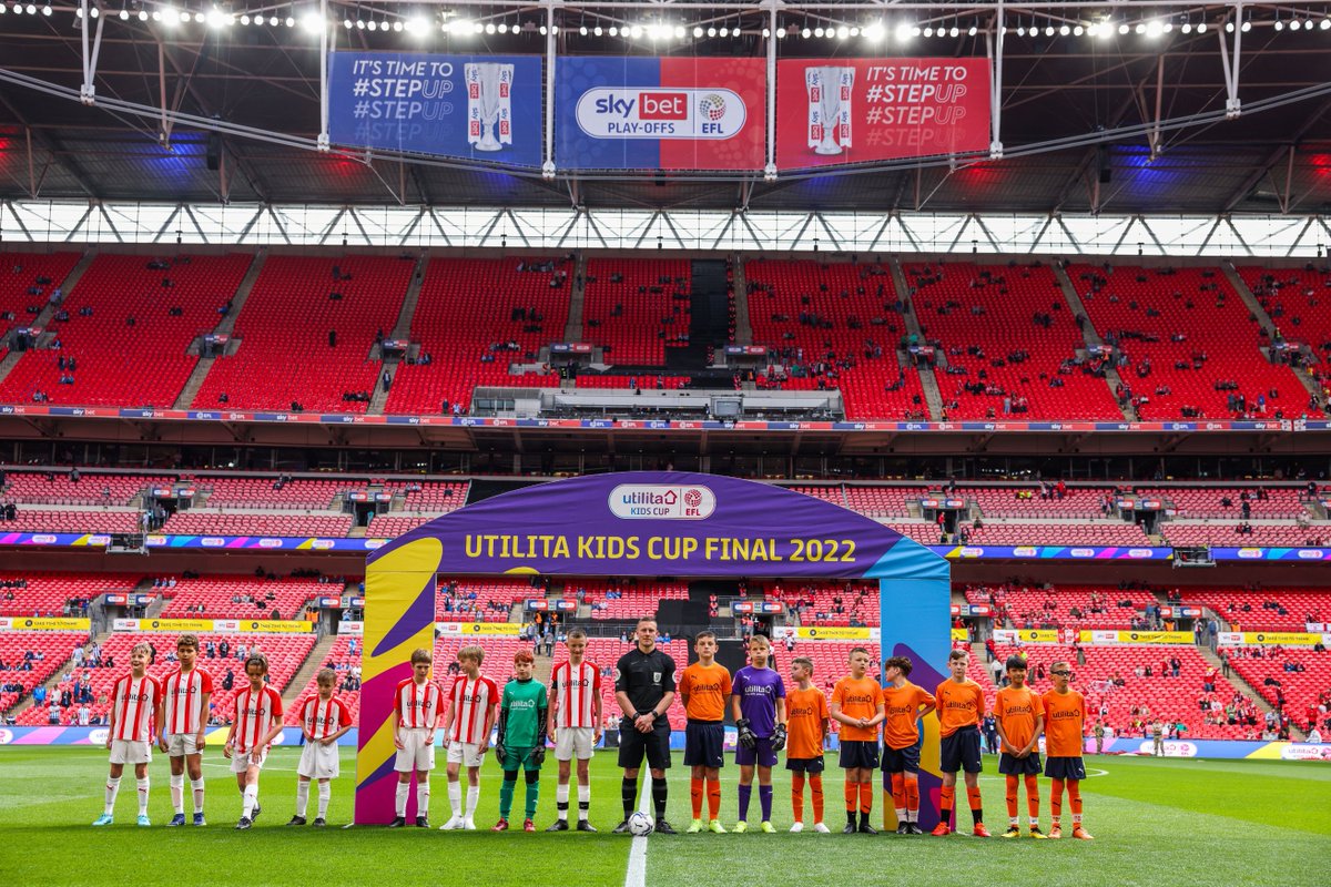 LutonTown's tweet photo. A massive congratulations to Sacred Heart Primary School who won the EFL Utilita Kids Cup representing Luton Town this afternoon! 🏆

@EFL | #COYH https://t.co/PJBuOQY4vo