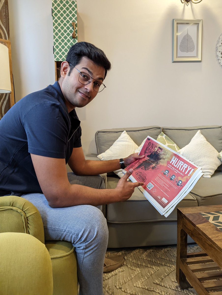 Our co-founder, Dhruv Saxena is sure hyped up about the Vikram World on VistaVerse, and so are we! Here's your chance to experience the Vikram World before ANYONE else! Log on to vikram.vistaverse.io to know more

#VistaVerse #VikramNFTs  #VikramWorld #KamalHaasanNFTs #web3