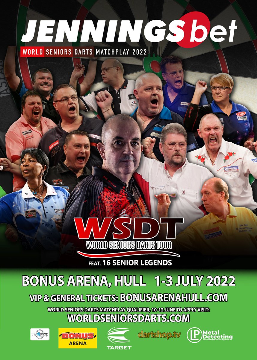 Loving the Seniors? 😍 

If you haven’t been able to join us at the Lakeside, don’t fret. The <a href="/jenningsbetinfo/">JenningsBet</a> World Seniors Matchplay is just around the corner! 

Join us at the @bonusarenahull 
🎟 bonusarenahull.com/whats-on/the-j…