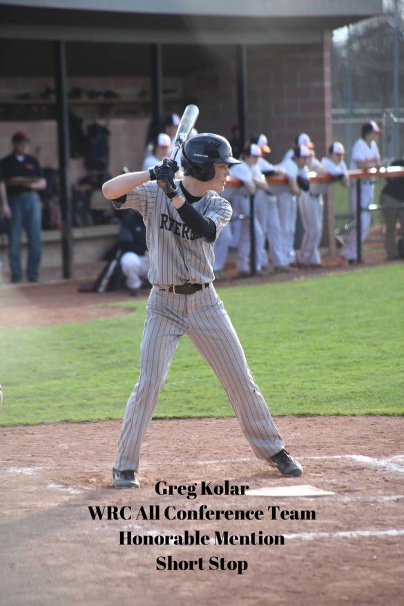 Riverside Baseball (@beaverrbi) on Twitter photo <a href="/Greg60067848/">Greg Kolar</a> was honorable mention but he’s a sophomore and might have been one of if not the biggest keys to our success. Having him at SS allowed us to have others in normal spots - and he was brilliant defensively. And hit a ton! BIG things in store for him! <a href="/Riverside_athl/">Riverside Athletics</a> <a href="/Greg60067848/">Greg Kolar</a> was honorable mention but he’s a sophomore and might have been one of if not the biggest keys to our success. Having him at SS allowed us to have others in normal spots - and he was brilliant defensively. And hit a ton! BIG things in store for him! <a href="/Riverside_athl/">Riverside Athletics</a>