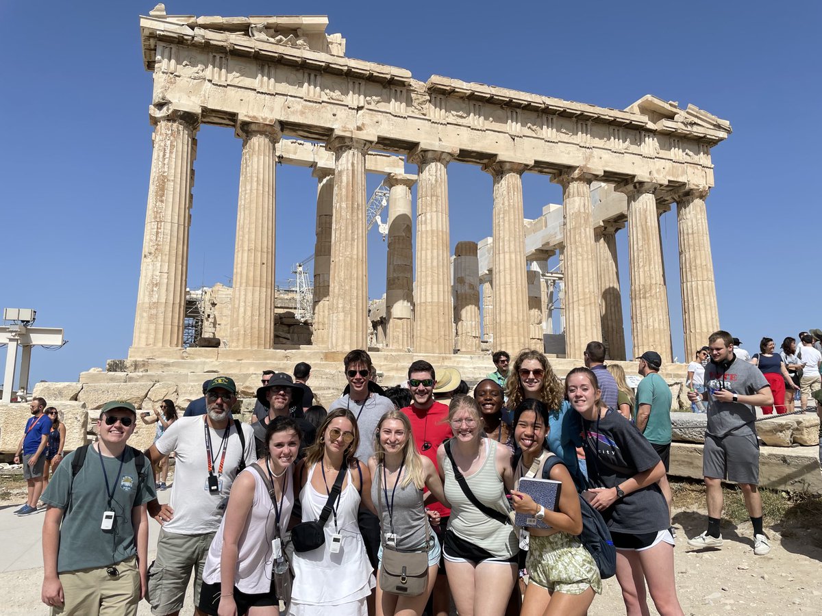 Baylor in Turkey and Greece tweet media