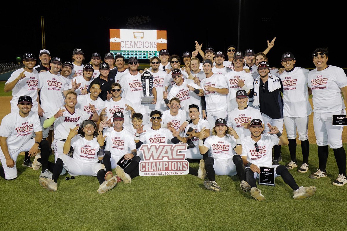 Congrats Cal and NM State Baseball!
Excited to watch you in regionals.