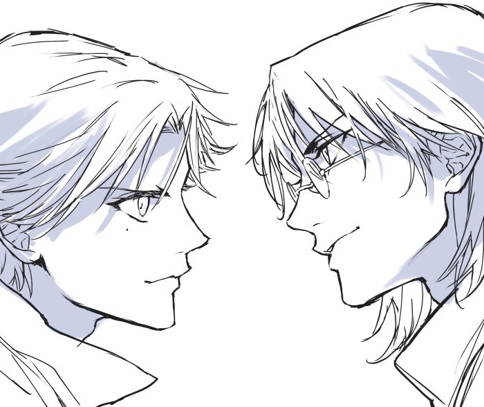 先生が描いておられた向き合い構図は正真正銘の神だったってはっきり分かった
向き合ってこその忍と跡 