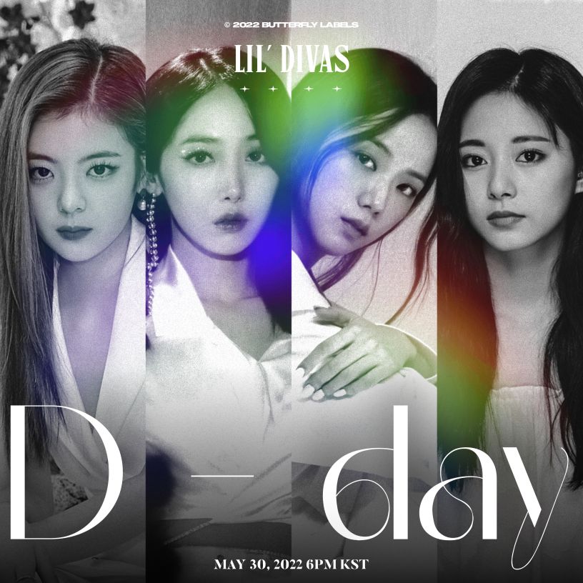 ButterflyLabels's tweet photo. Lil' Divas 릴 디바: 2nd Single "FEARLESS"
🎵 05.30.22
D-DAY
#Lil_Divas #ButterflyLabels
© BUTTERFLY LABELS 2020 | Copyright Infringement not intended. Everything in this Company's Channel is Fictional and for entertainment purposes only https://t.co/BwflNHOx25