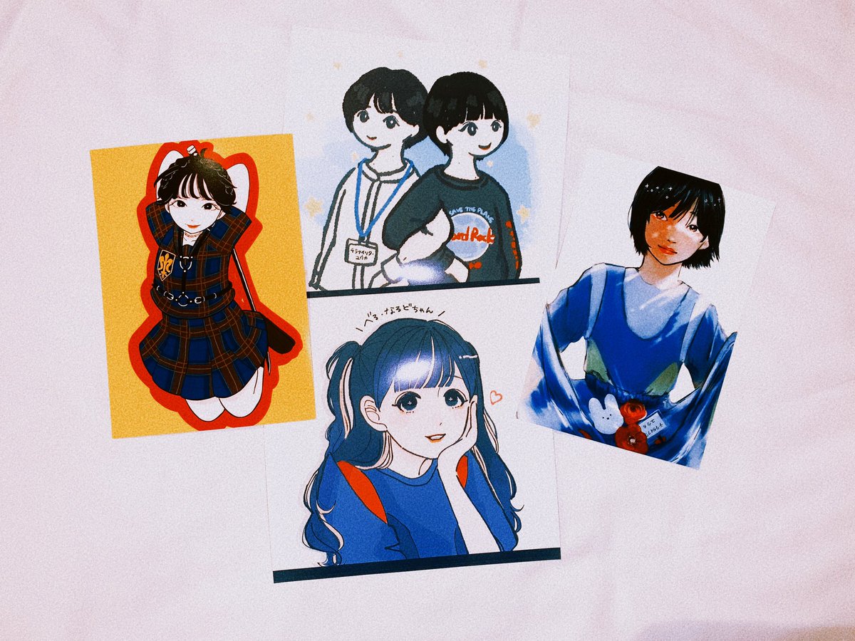 SAN_OUENKIKAKU's tweet photo. 1周年のカウントダウン企画として描いて頂いたイラストをネットプリントに登録させて頂きました！！ファミリーマート、ローソンのコピー機から印刷できます！印刷期限6月6日までですので是非是非たくさん印刷してください！！(1枚目の画像は写真プリントで真ん中の2枚はましかくプリントです) https://t.co/RHL76LsWgg