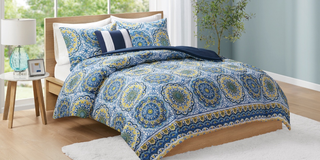 Family Dollar on X: This floral comforter set will bring a warm