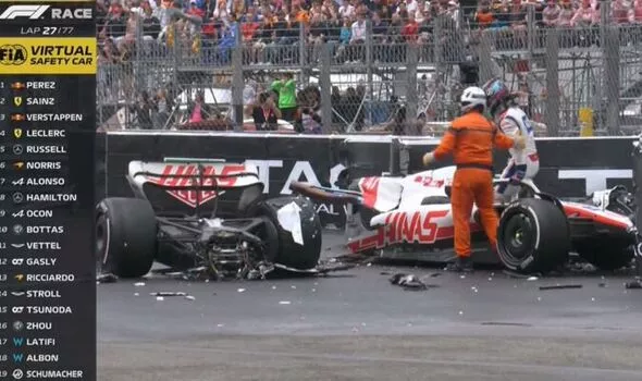 TheNoosh7447's tweet photo. #WTF1 #MonacoGP CatHAAStrophe https://t.co/UjRuTzIp6j