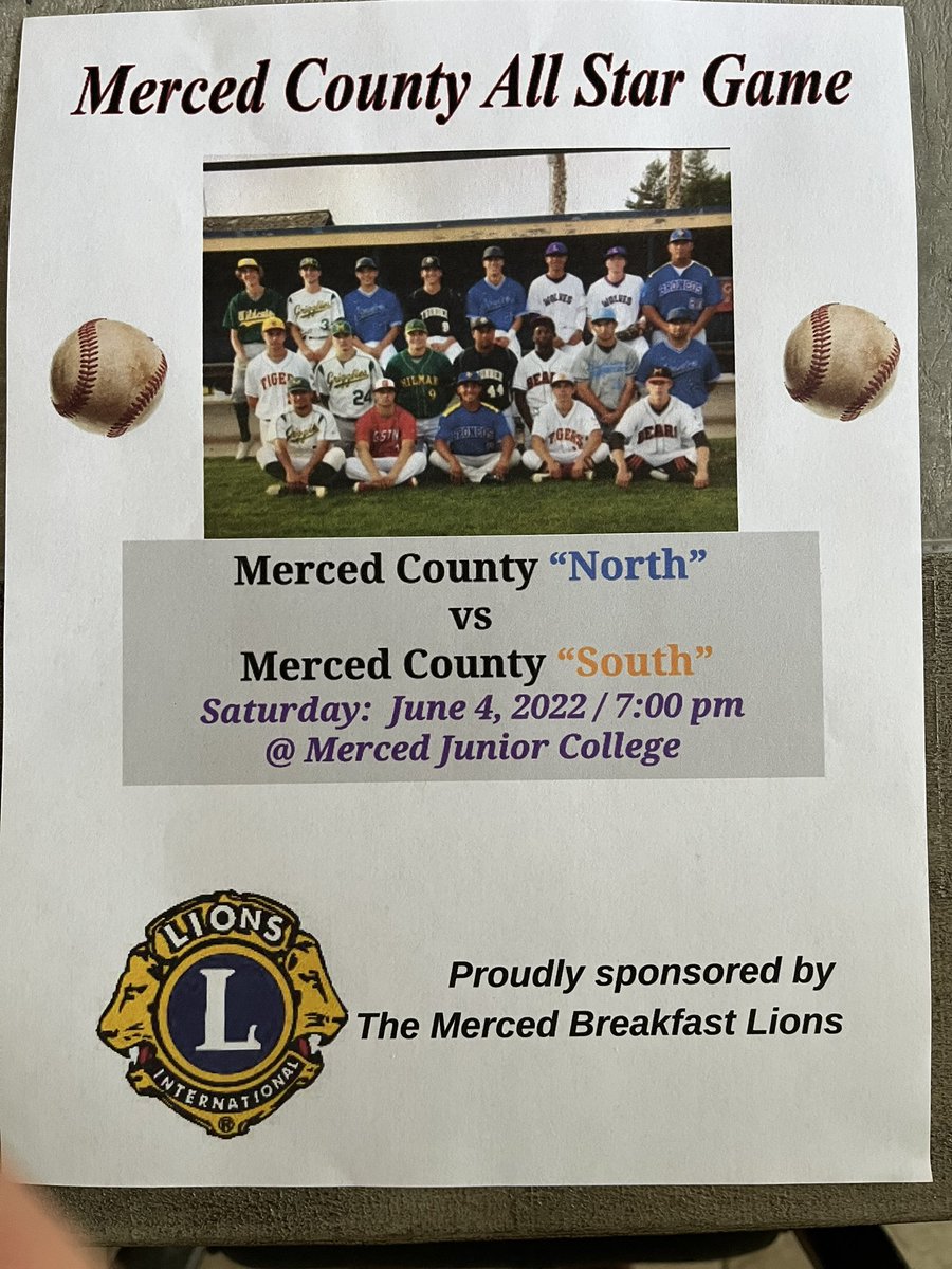 Come out and support your local All Stars!