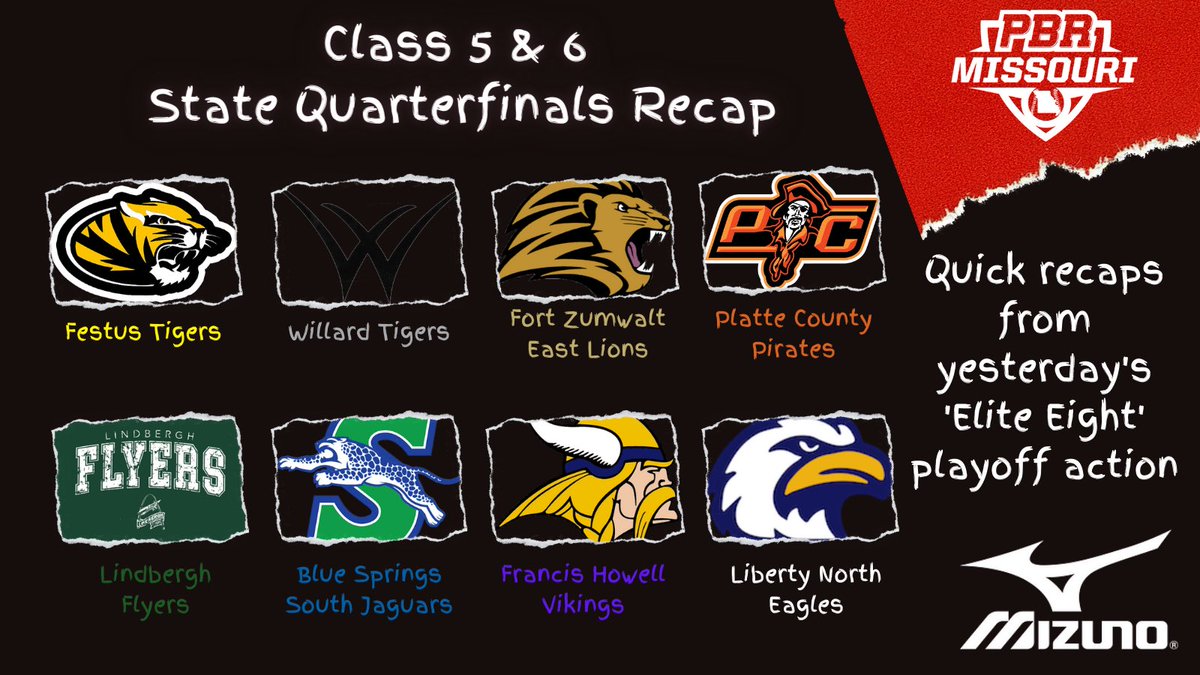 🏆 𝐌𝐒𝐇𝐒𝐀𝐀 𝐒𝐭𝐚𝐭𝐞 𝐏𝐥𝐚𝐲𝐨𝐟𝐟𝐬 🏆

16 teams across Class 5 &amp; 6 battled for a chance to keep their seasons alive in yesterday’s state quarterfinals. 

Eight advanced to the ‘Final Four’ next week; a full recap of all the games below. ⤵️

📓 bit.ly/3aa0f9G