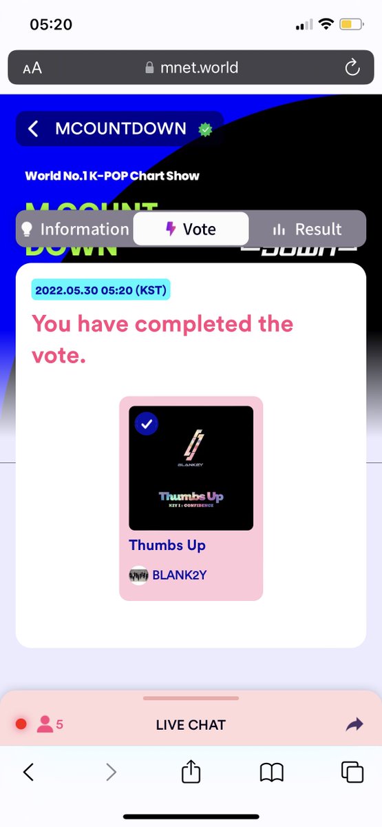 LYBglobal's tweet photo. STEP 4:

You must complete a human verification in order to complete the vote.

Then, you have successfully voted for BLANK2Y!! 
Continue to vote once a day 💚

Please share this thread to other K2YWEs so that we can get them a higher spot in the ranking!! 💚🥝

#BLANK2Y #블랭키 https://t.co/fRVcT7Cu2d