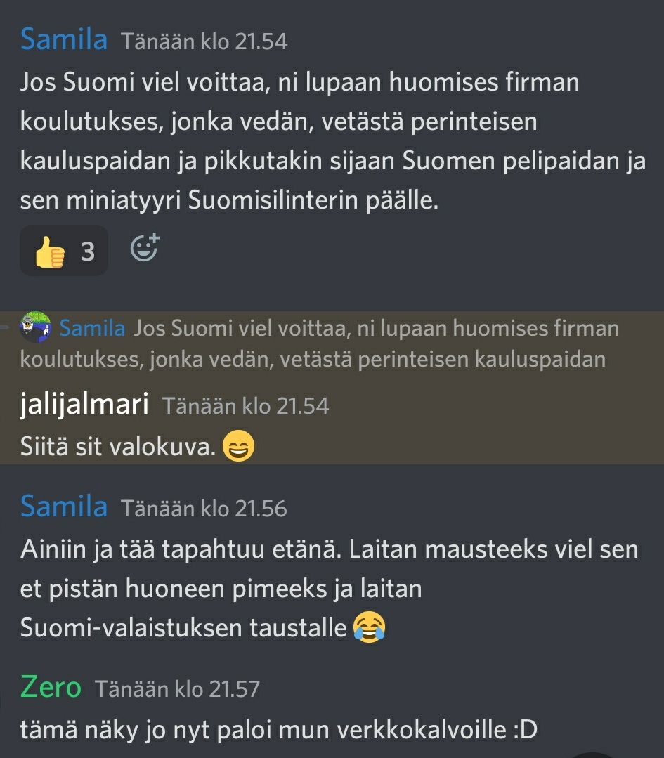 Huomenna saan kunnian vetää LinkedIN -koulutuksen firman sisäisesti. Kaikkea sitä meneekin lupaamaan tällaisena eräänlaisena pirkkasomeinfluensserina.

#linkedin #koulutus #suomi #leijonat #maailmanmestari #kultaa